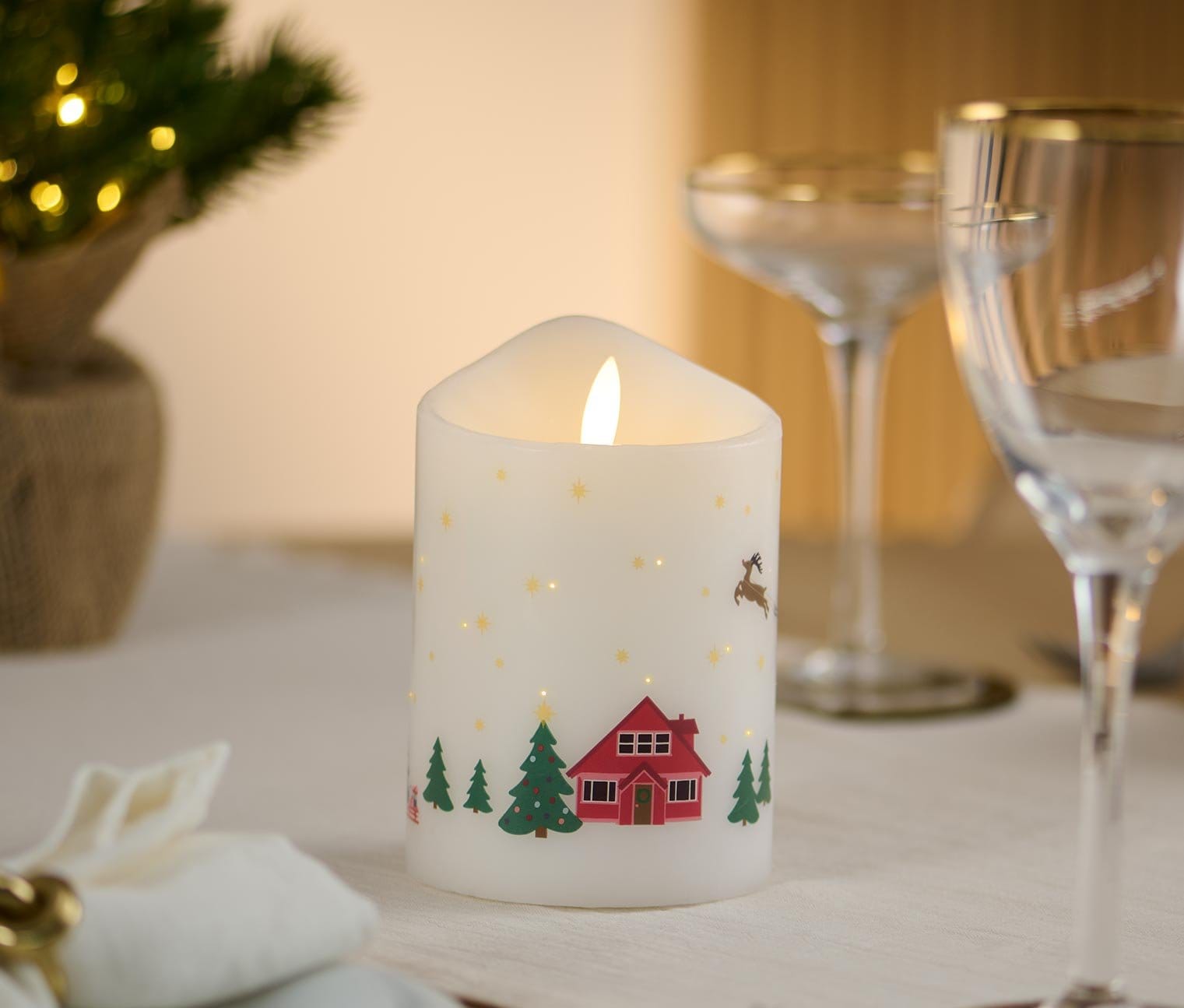 Von wegen zu früh: Diese weihnachtlichen Dekoteile gibts schon jetzt bei Tchibo
