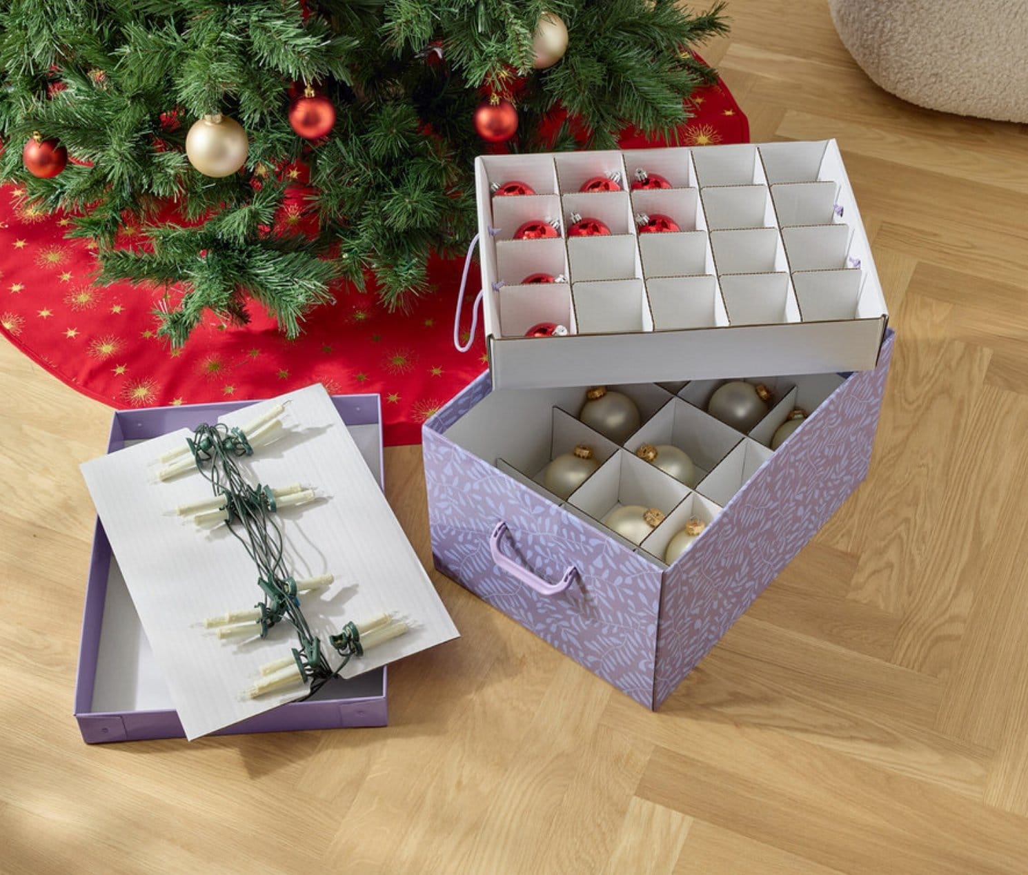 Tchibo hat das perfekte Teil, um deine Weihnachtsdeko ordentlich aufzubewahren